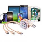 3-in-1 Retractable Charging Cord For Phone And Ipad view 2